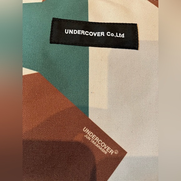 Undercover Jun Takahashi beige/forest green bag - Picture 2 of 7